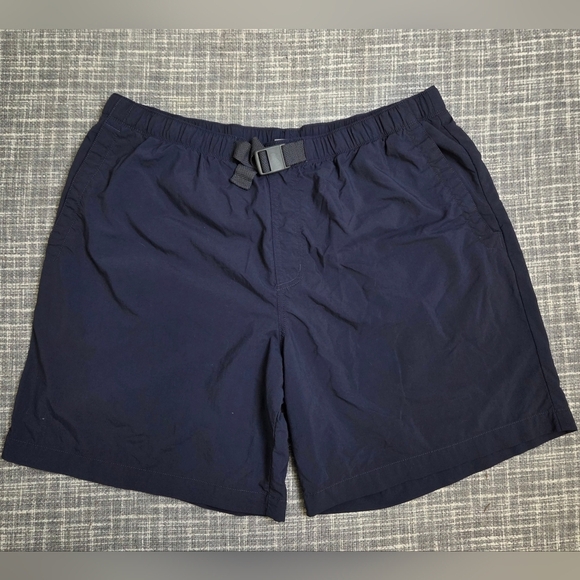 Columbia Running Rapids Quick Dry Hiking Shorts Men's L Navy 7.5" Inseam XM4818 - Picture 1 of 11